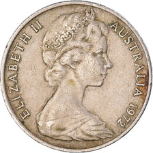 Coin, Australia, 20 Cents, 1972