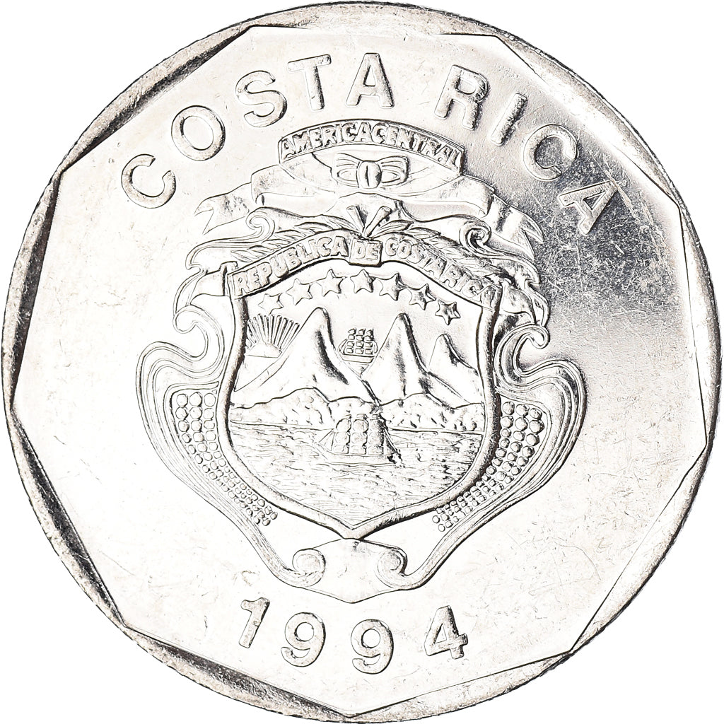 Moneda, Costa Rica, 20 Colones, 1994