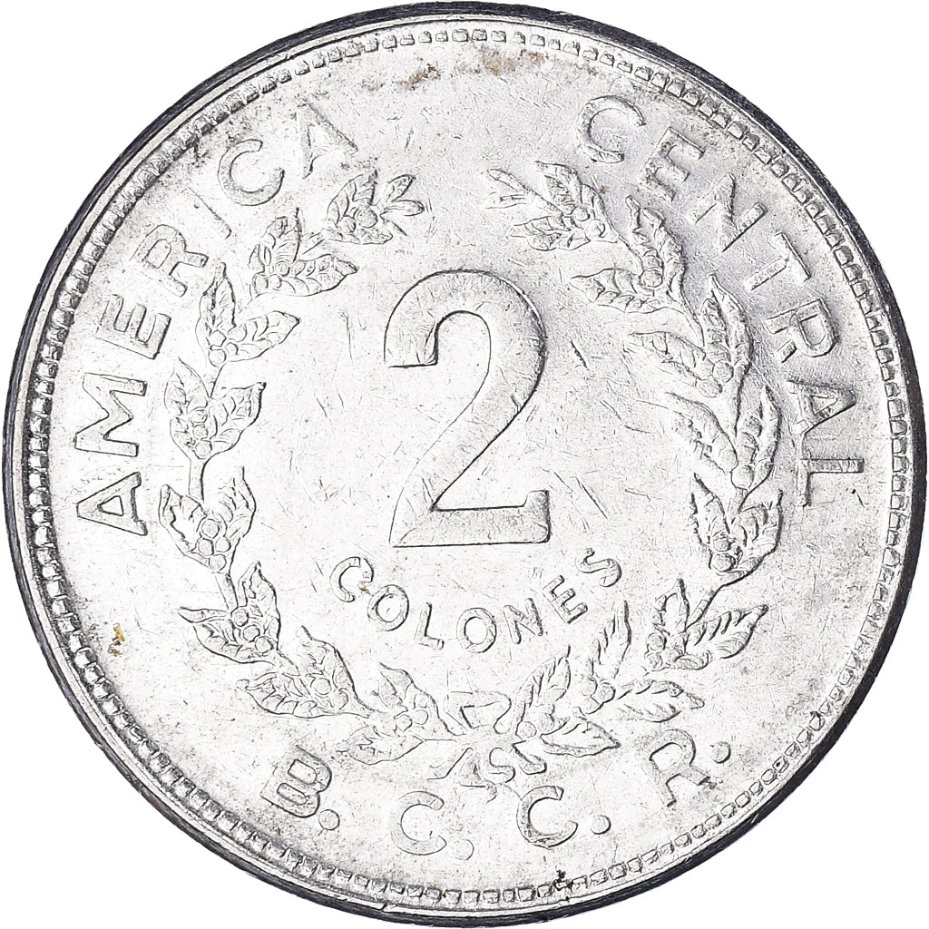 Moeda, Costa Rica, 2 Colones, 1983