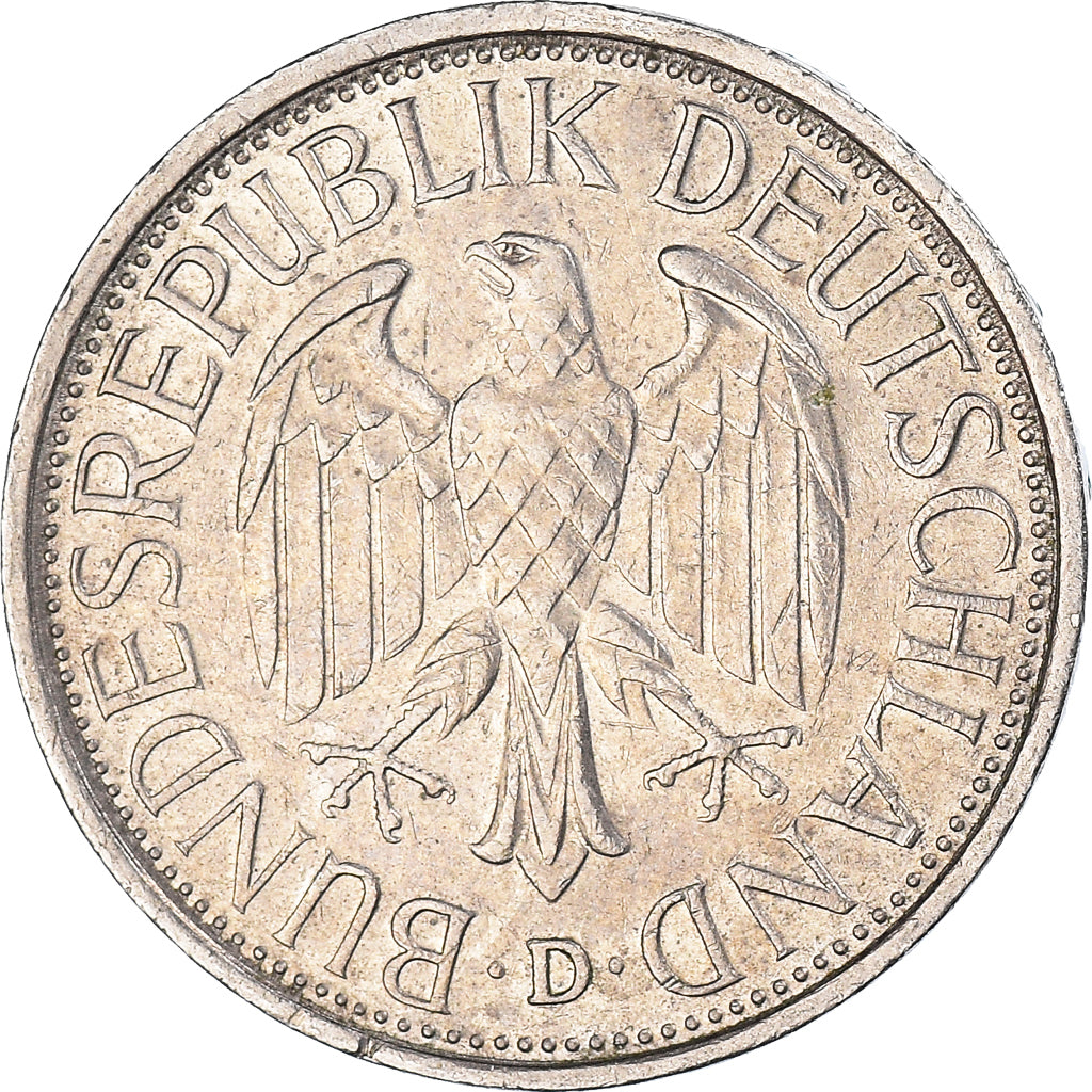 Coin, GERMANY - FEDERAL REPUBLIC, Mark, 1986