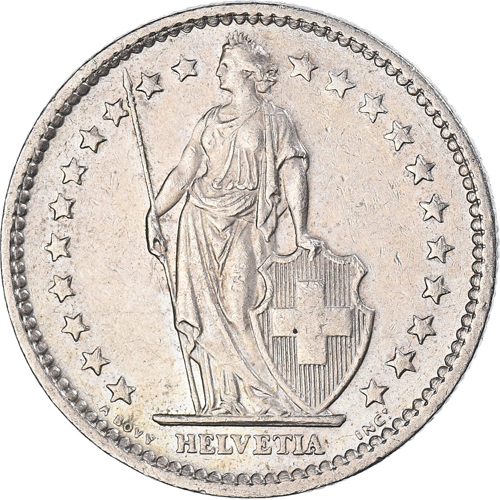 Moneta, Szwajcaria, 2 Francs, 1974