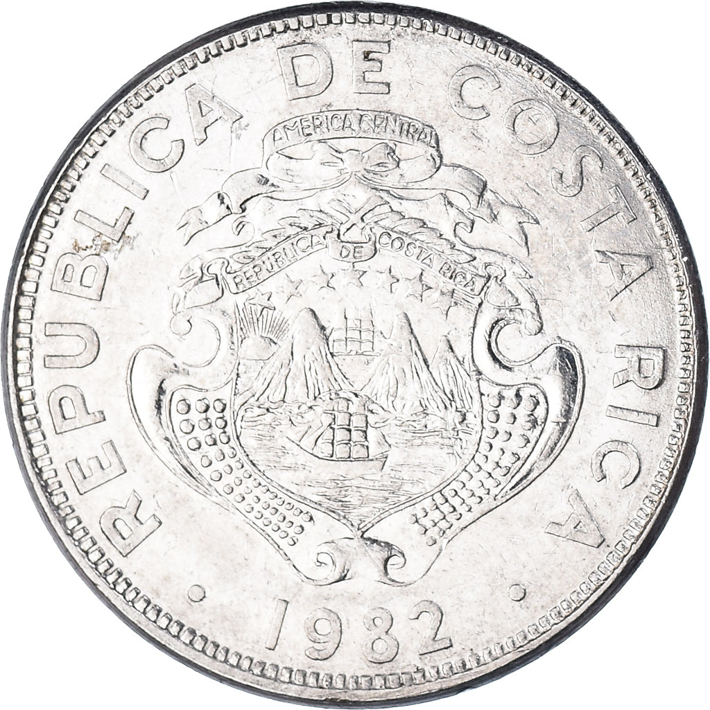 Monnaie, Costa Rica, 2 Colones, 1982