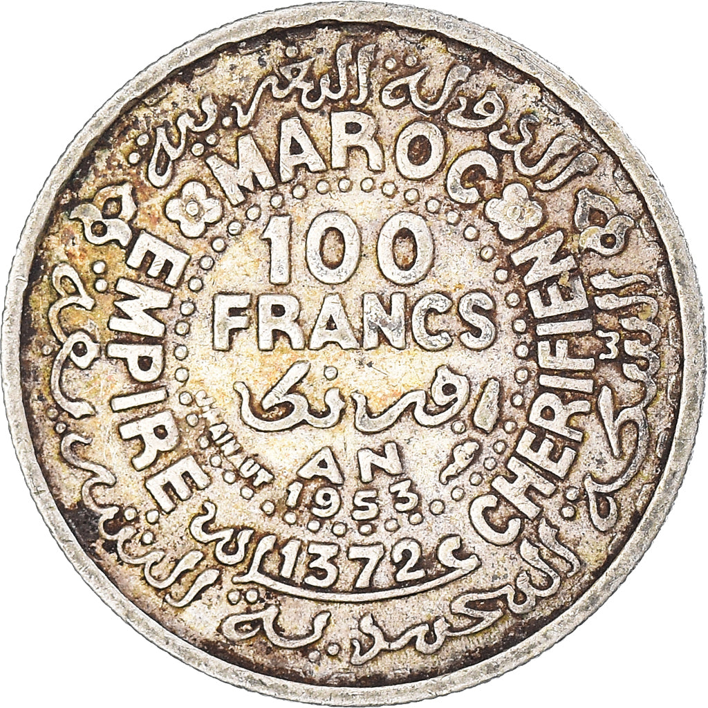 Munten, Marokko, 100 Francs