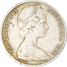 Moneta, Australia, 20 Cents, 1966