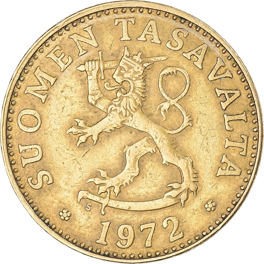 Moneda, Finlandia, 50 Penniä, 1972