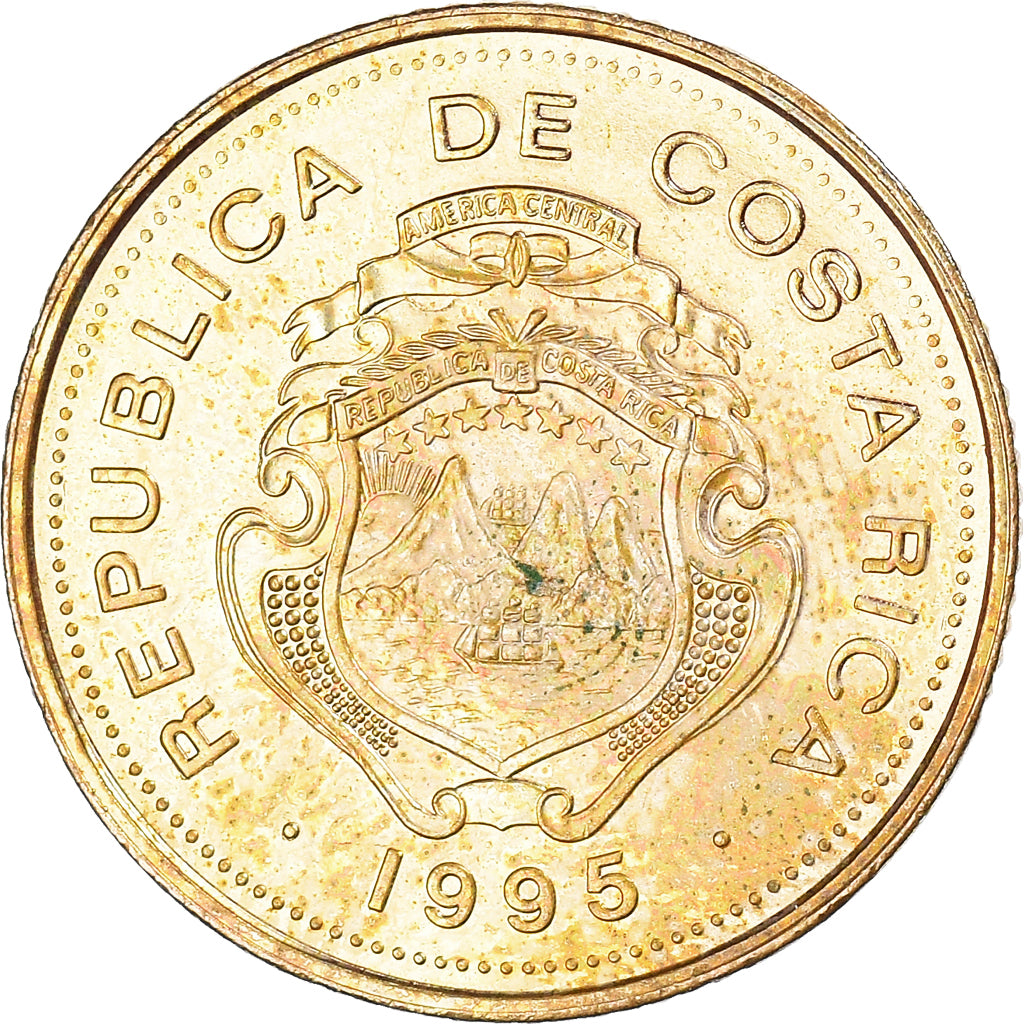 Coin, Costa Rica, 5 Colones, 1995