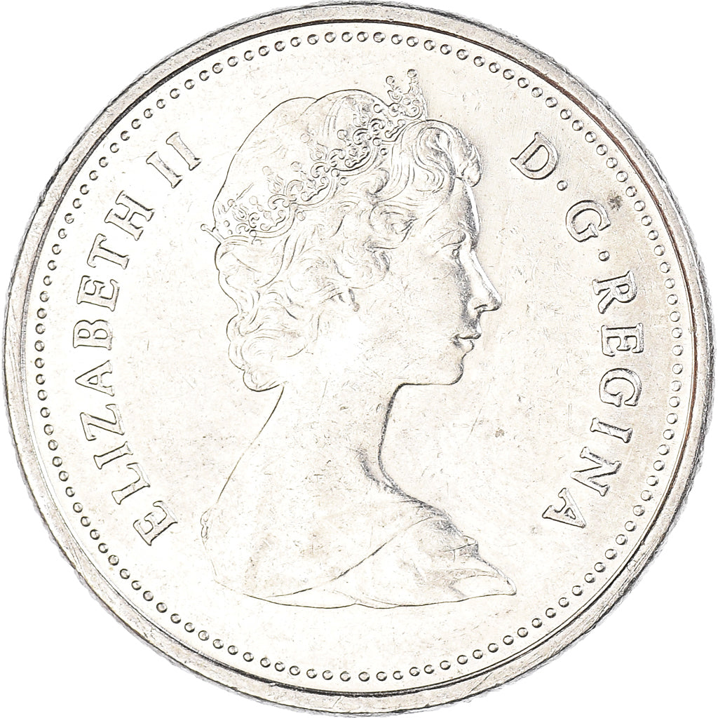 Moeda, Canadá, 25 Cents, 1982