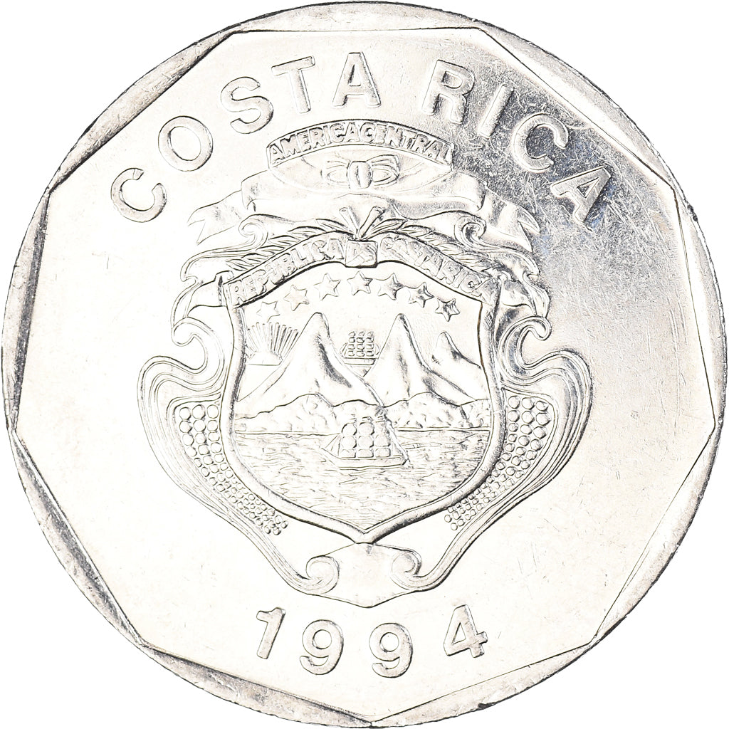 Coin, Costa Rica, 20 Colones, 1994