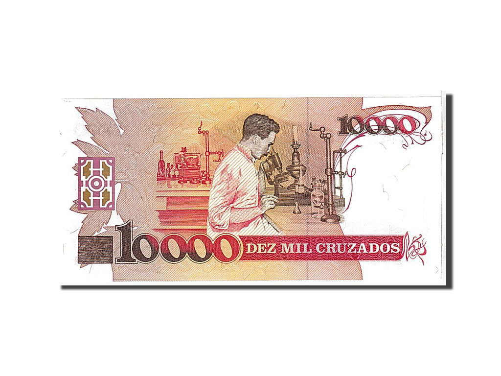 Banknote, Brazil, 10,000 Cruzeiros, 1993, KM:233c, UNC(65-70)