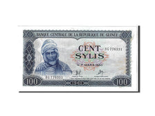 Banknote, Guinea, 100 Sylis, 1980, UNC(63)