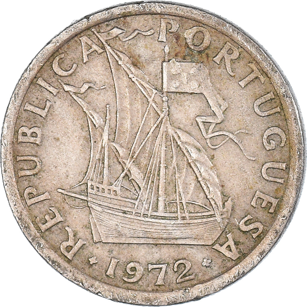Moneda, Portugal, 2-1/2 Escudos, 1972