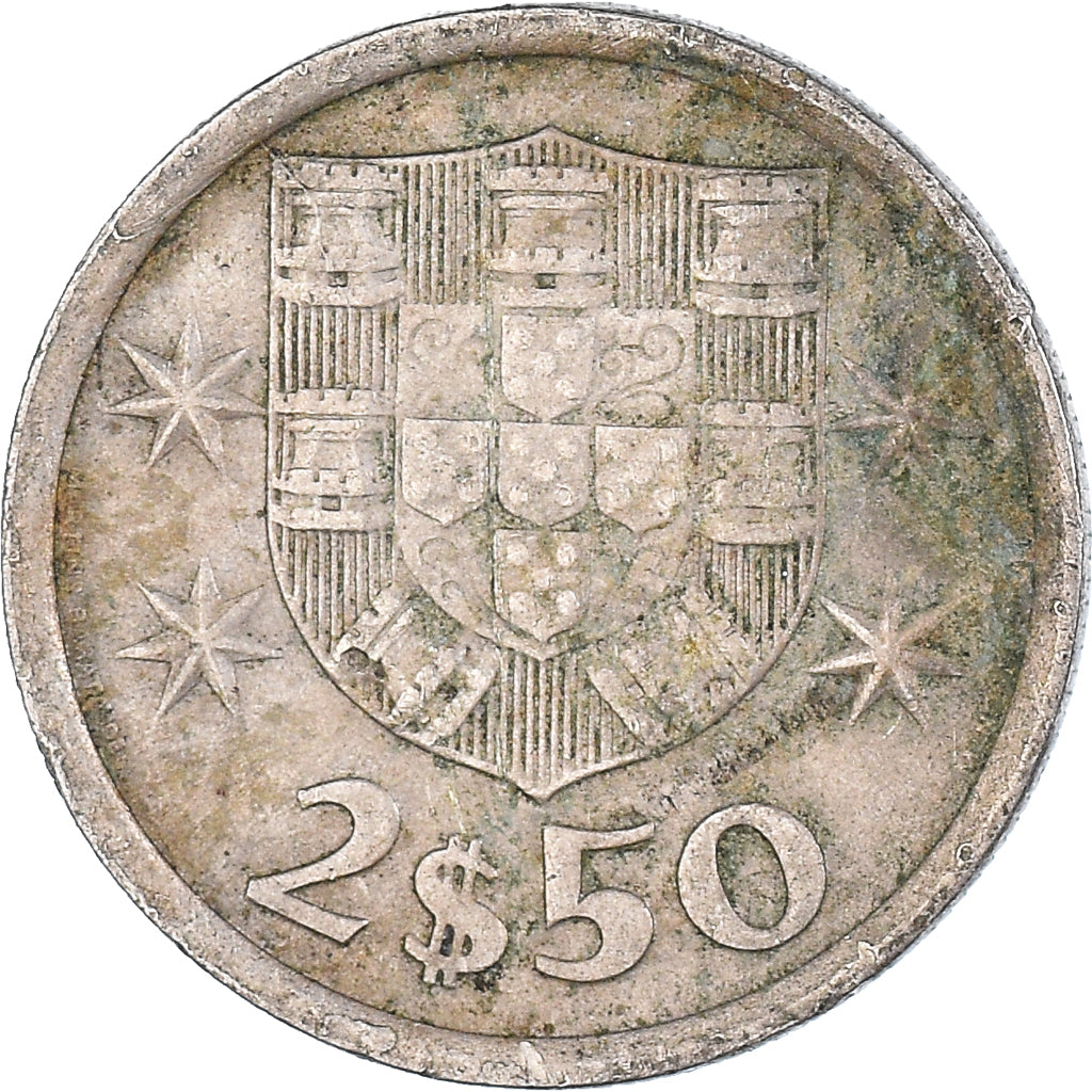 Moneda, Portugal, 2-1/2 Escudos, 1972
