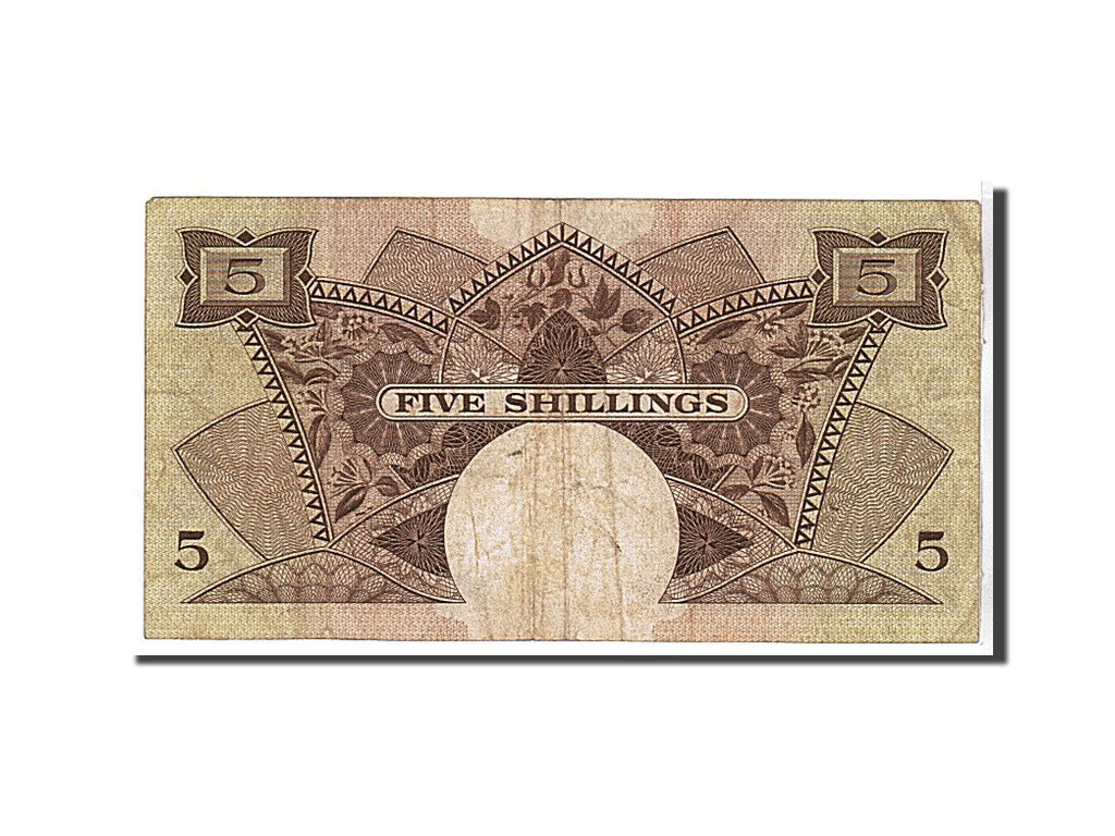 East Africa, 5 Shillings, 1961, KM #41a, EF(40-45), H2649925