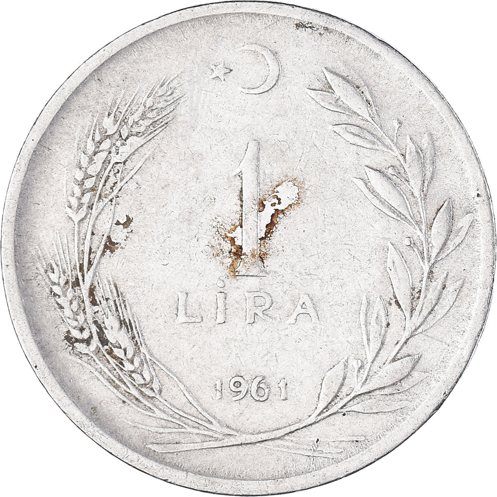 Moneda, Turquía, Lira, 1961