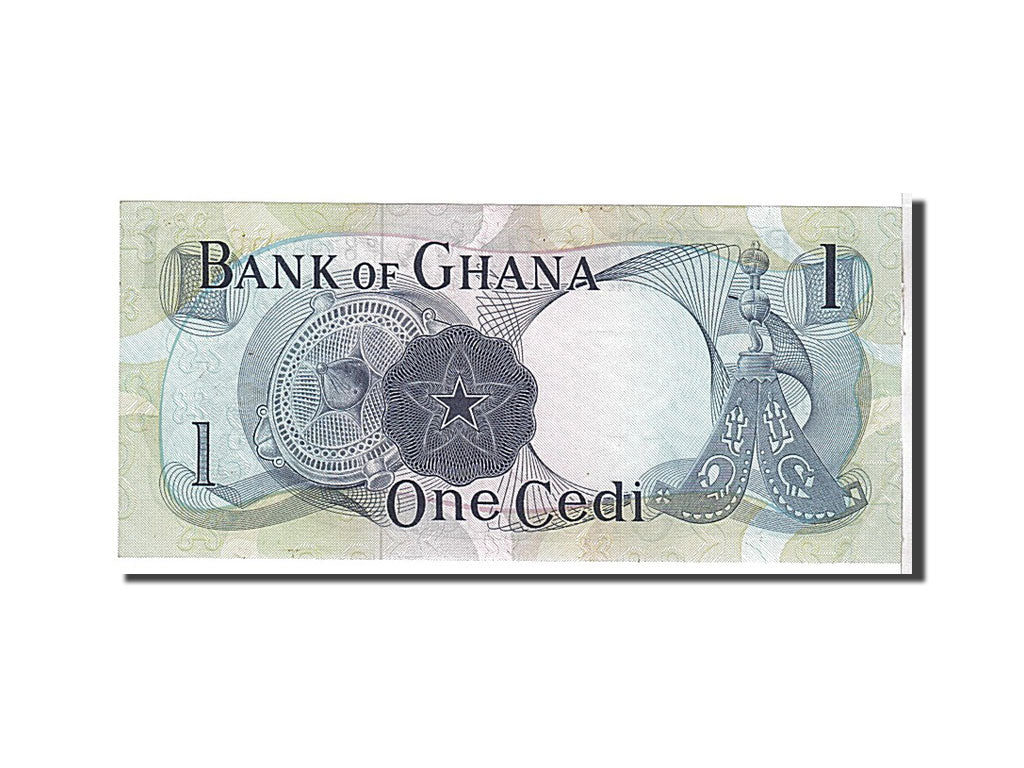 Biljet, Ghana, 1 Cedi, 1971, KM:10d, NIEUW