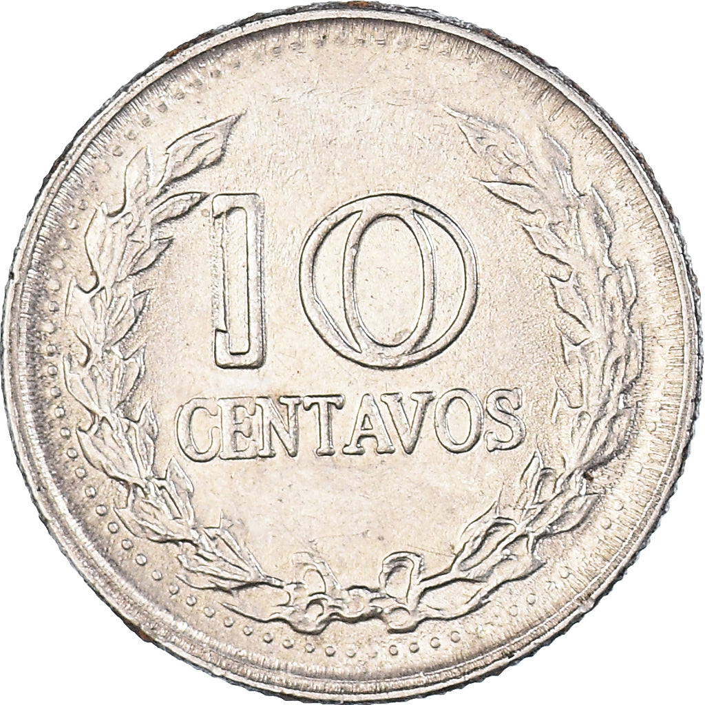 Monnaie, Colombie, 10 Centavos, 1971