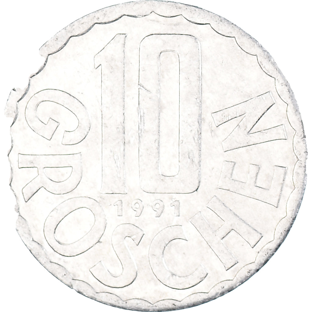 Moneta, Austria, 10 Groschen, 1991
