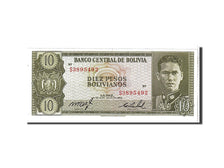 Bolivia, 10 Pesos Bolivianos, 1962, KM #154a, UNC(65-70), S3895492