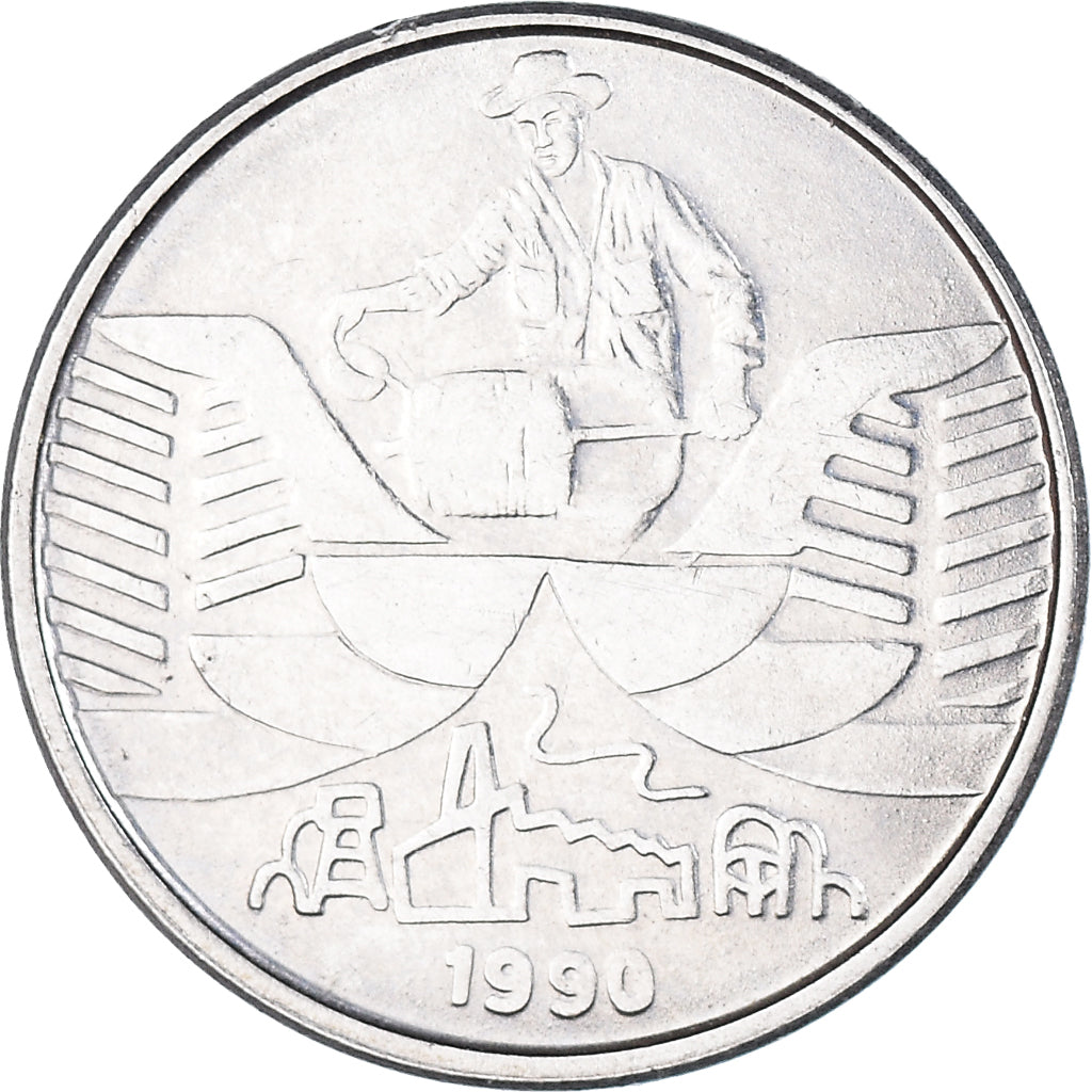 Munten, Brazilië, 10 Cruzeiros, 1990