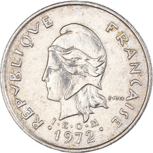 Munten, Nieuw -Caledonië, 10 Francs, 1972