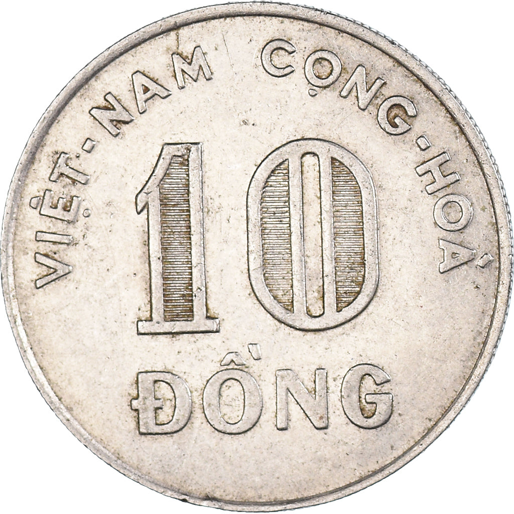 Moneta, Vietnam, 10 Dông, 1970