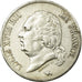 Munten, Frankrijk, Louis XVIII, 5 Francs, 1824, Lyon, PR, Zilver, Gadoury:614