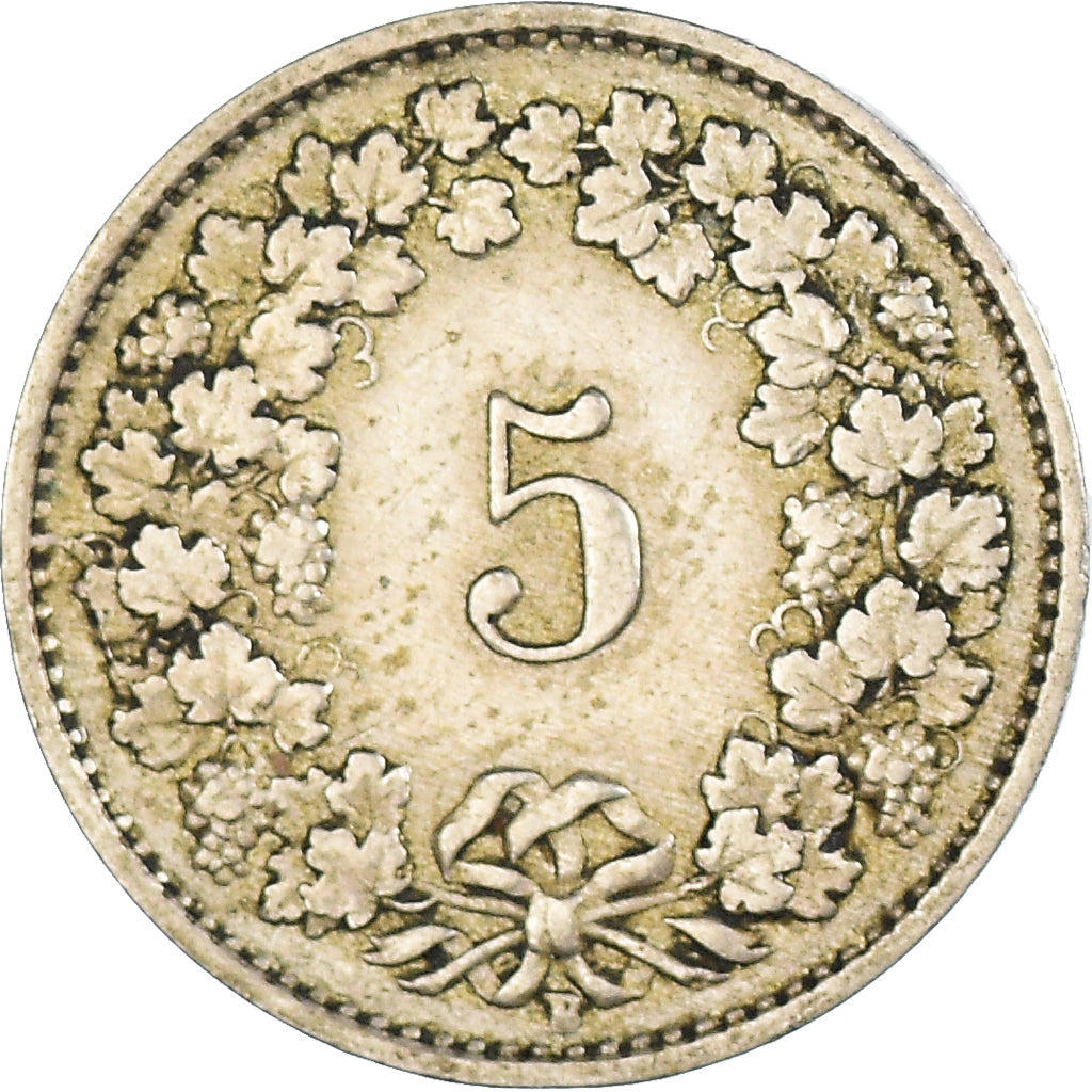 Moneda, Suiza, 5 Rappen, 1926