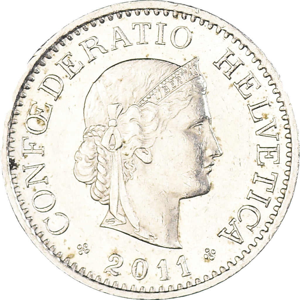 Moneda, Suiza, 10 Rappen, 2011