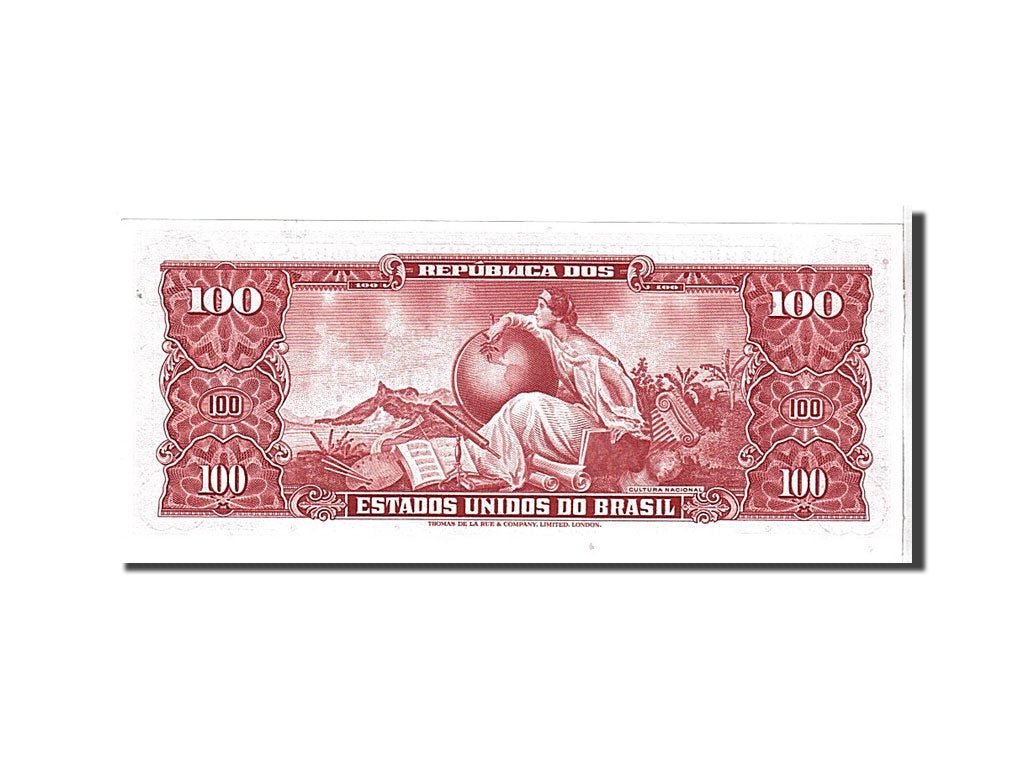 Brazil, 10 Centavos on 100 Cruzeiros, 1966, KM #185a, UNC(65-70), 078969