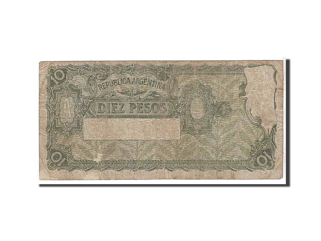 Argentina, 10 Pesos, 1908, KM #245a, EF(40-45), 51386466A