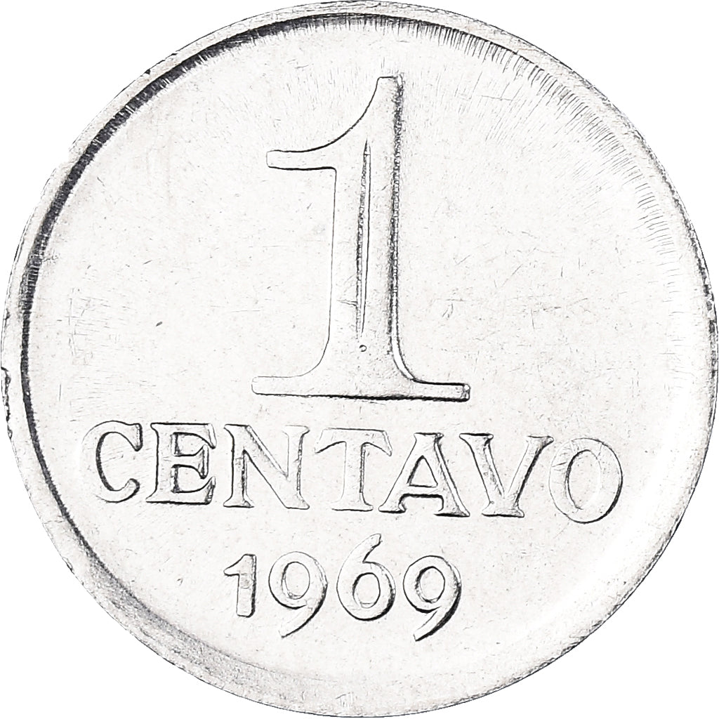 Moneta, Brasile, Centavo, 1969