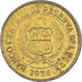Münze, Peru, 10 Centavos, 1974