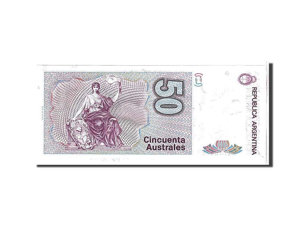 Argentina, 50 Australes, 1986, KM #326b, UNC(65-70), 63731478A