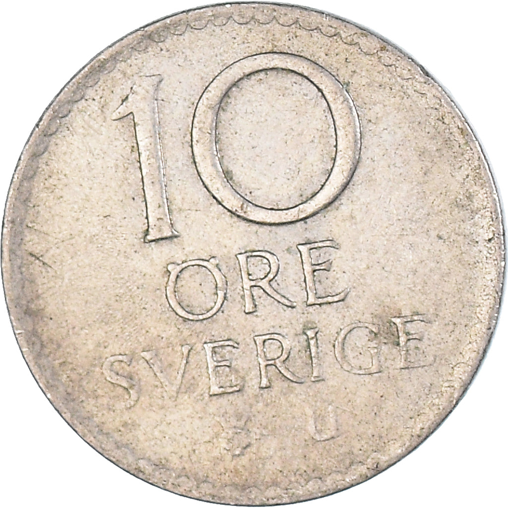 Moneta, Szwecja, 10 Öre, 1976