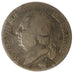 FRANCE, Louis XVIII, 5 Francs, 1824, Bordeaux, VG(8-10), Silver, Gadoury #614,..