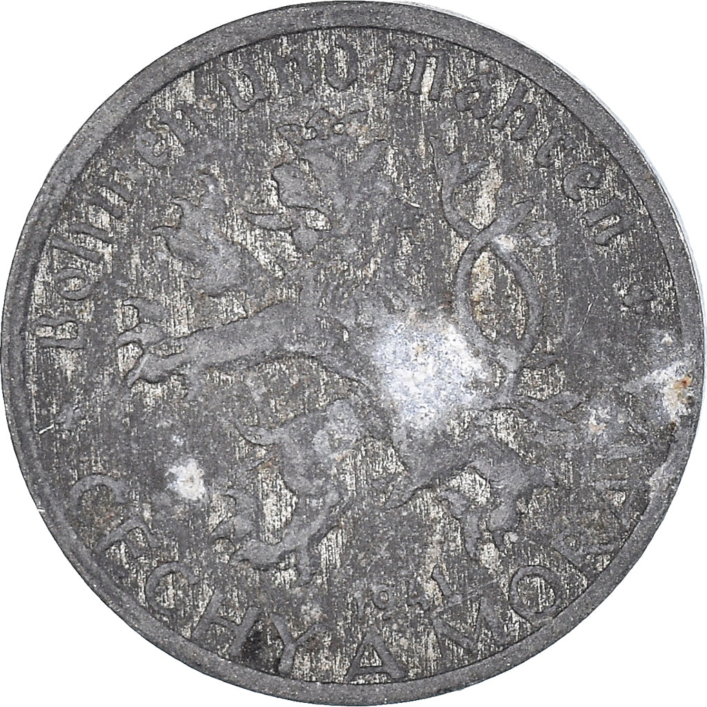 Coin, BOHEMIA & MORAVIA, 20 Haleru, 1941