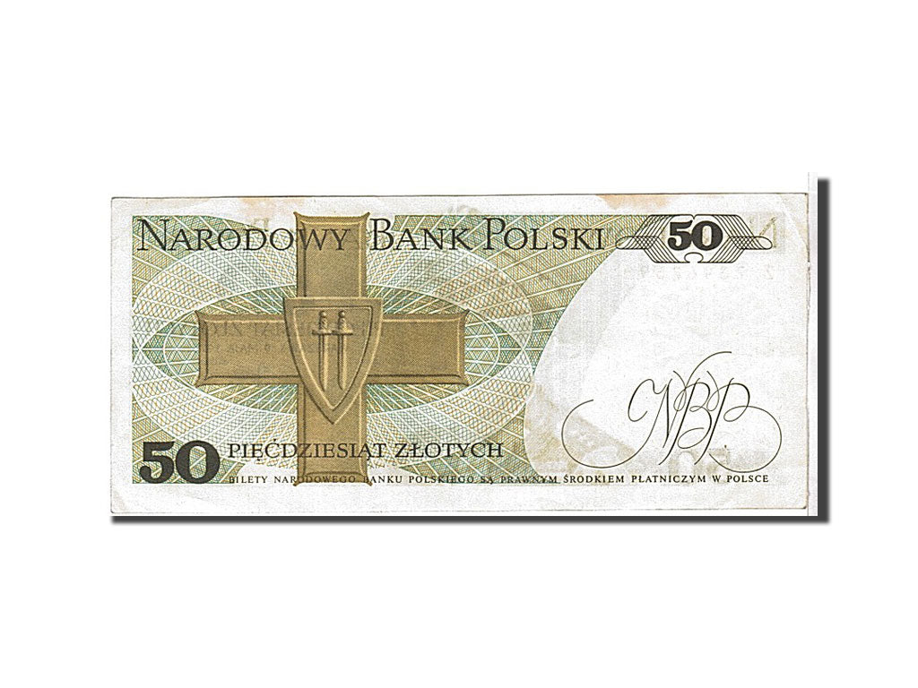 Polonia, 50 Zlotych, 1975, KM:142a, BB