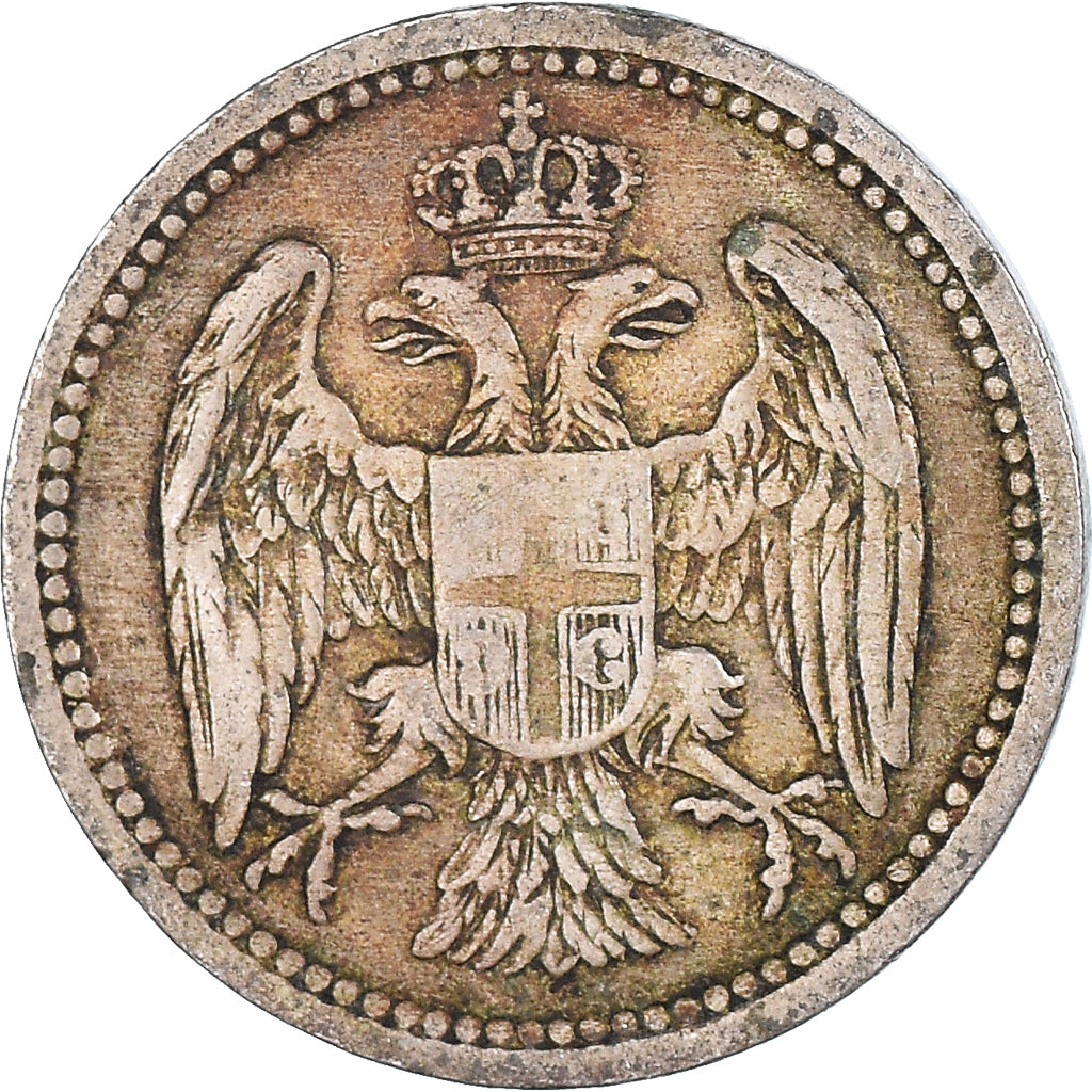 Münze, Serbien, 10 Para, 1884