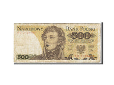 Banknote, Poland, 500 Zlotych, 1982, KM:145d, VF(20-25)