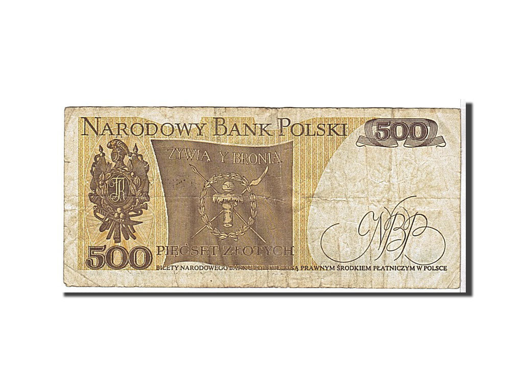 Banknote, Poland, 500 Zlotych, 1982, KM:145d, VF(20-25)