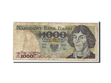 Billet, Pologne, 1000 Zlotych, 1982, KM:146c, B