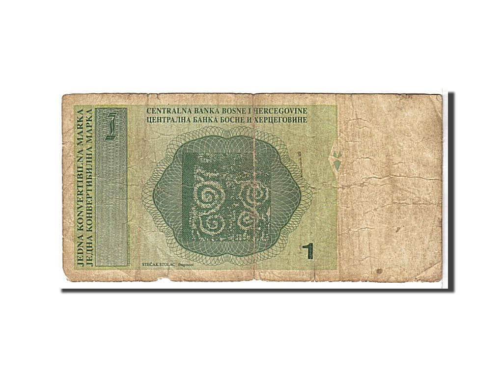 Bosnia - Herzegovina, 1 Convertible Marka, 1998, KM #59a, VG(8-10), B7902422