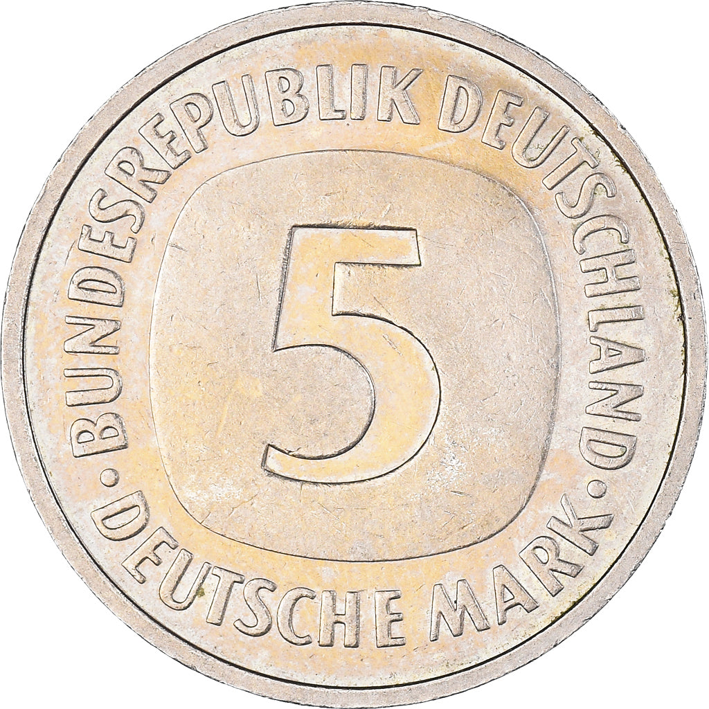 Münze, Deutschland, 5 Mark, 1994