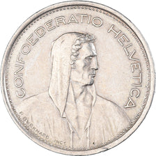 Moneda, Suiza, 5 Francs, 1968