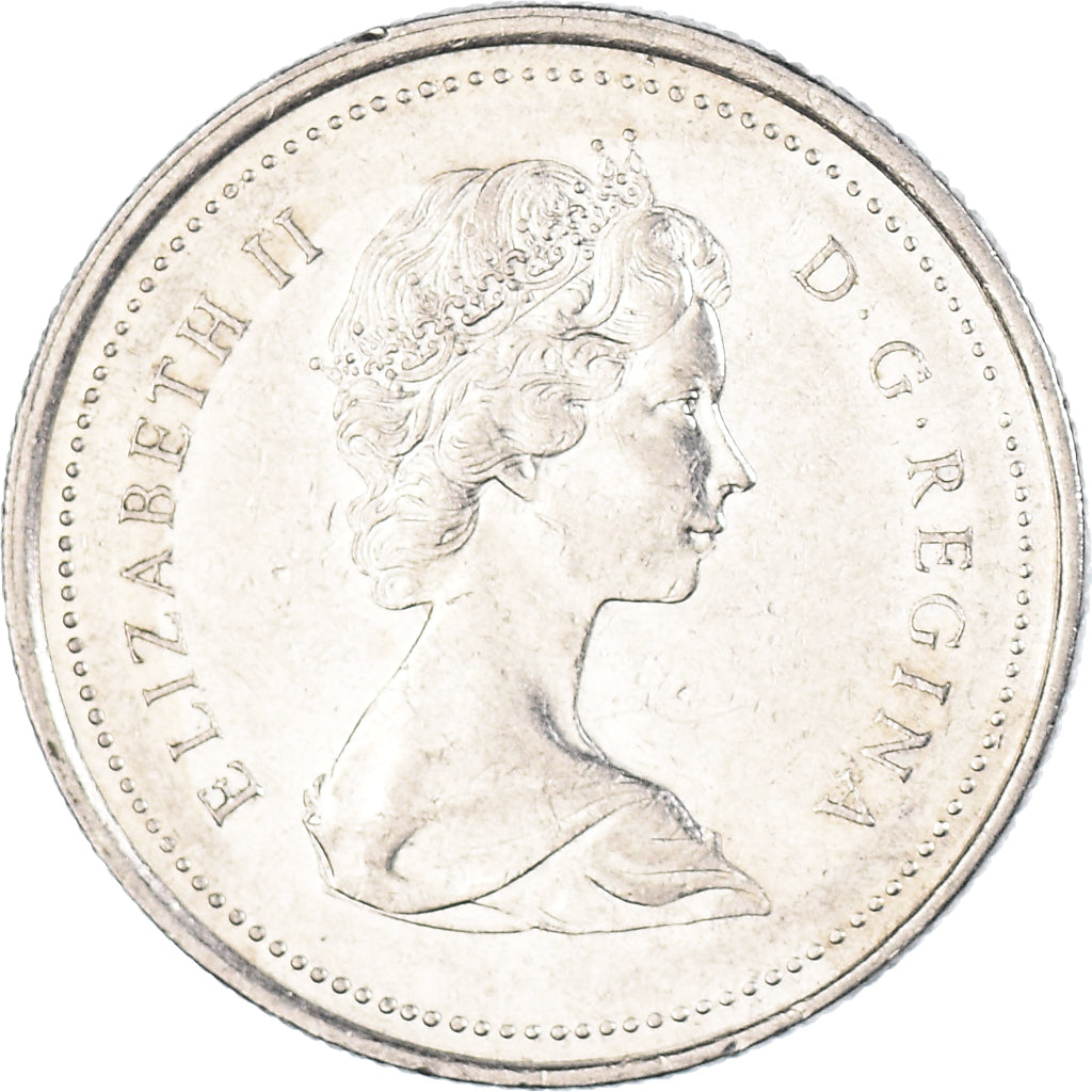 Moneda, Canadá, 25 Cents, 1973