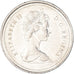 Moneda, Canadá, 25 Cents, 1973