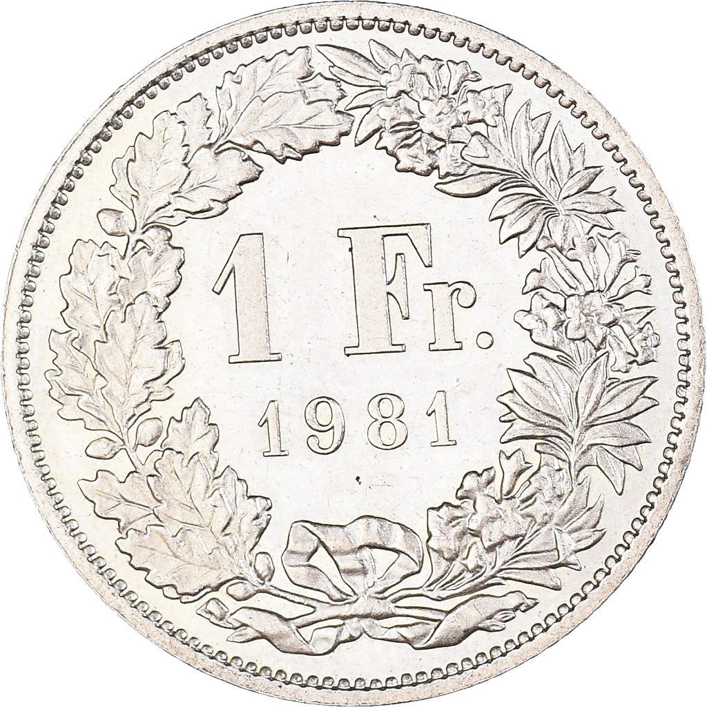 Moneta, Svizzera, Franc, 1981