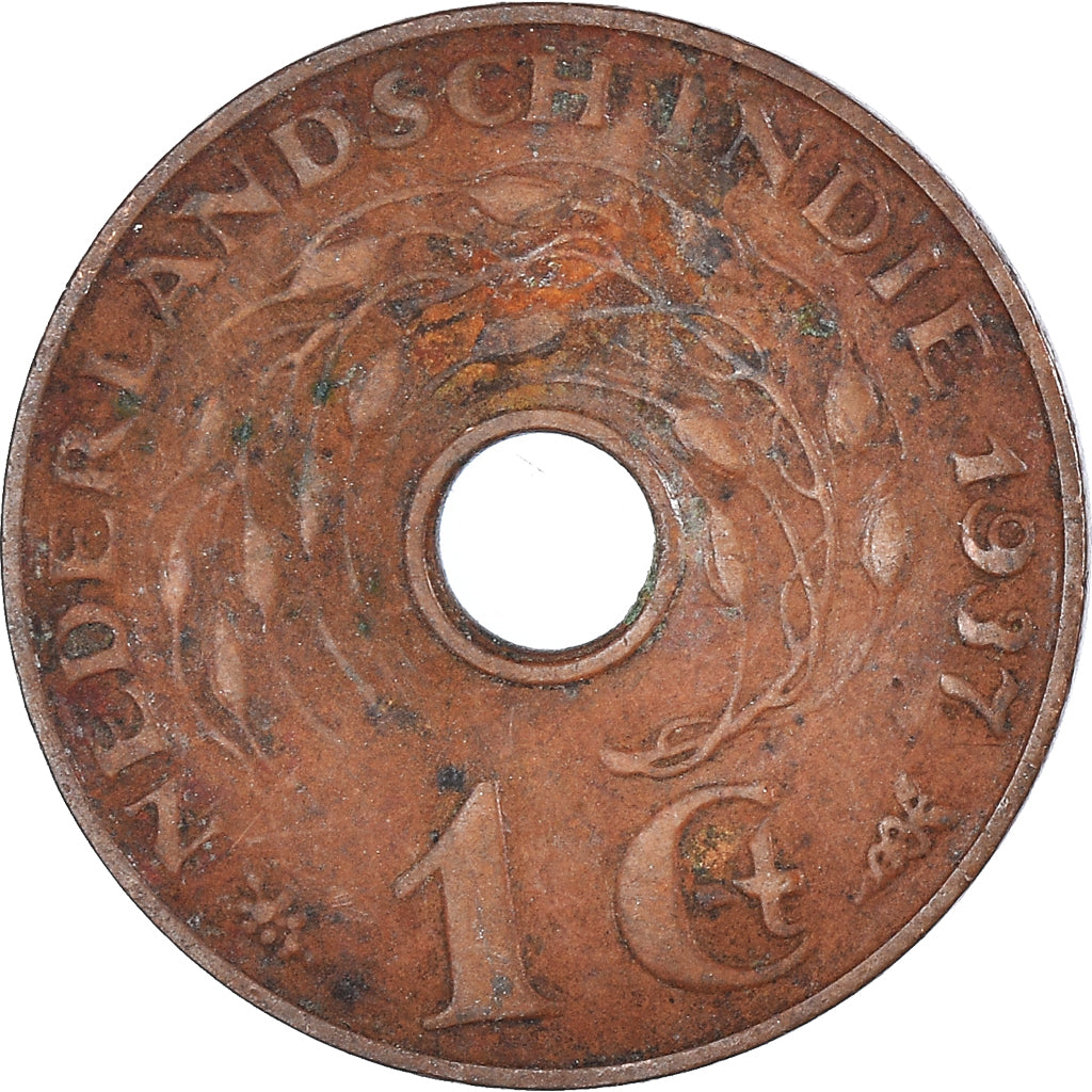 Munten, Nederlands Indië, Cent, 1937