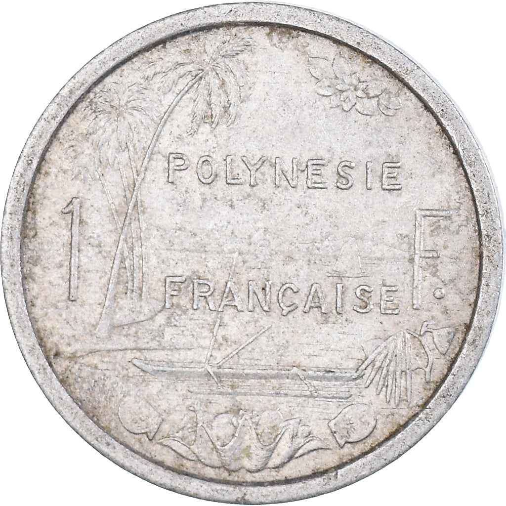 Moneda, Polinesia francesa, Franc, 1975