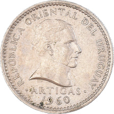 Coin, Uruguay, 50 Centesimos, 1960